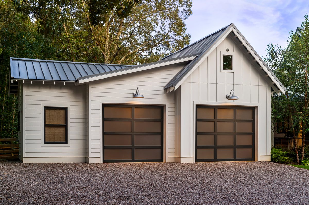 Clopay Avante full view aluminium and glass garage door