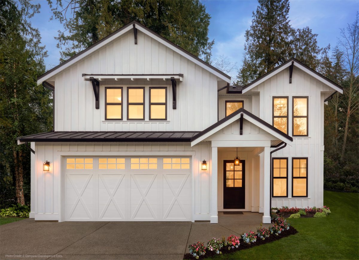 Clopay Coachman composite overlay carriage house garage door