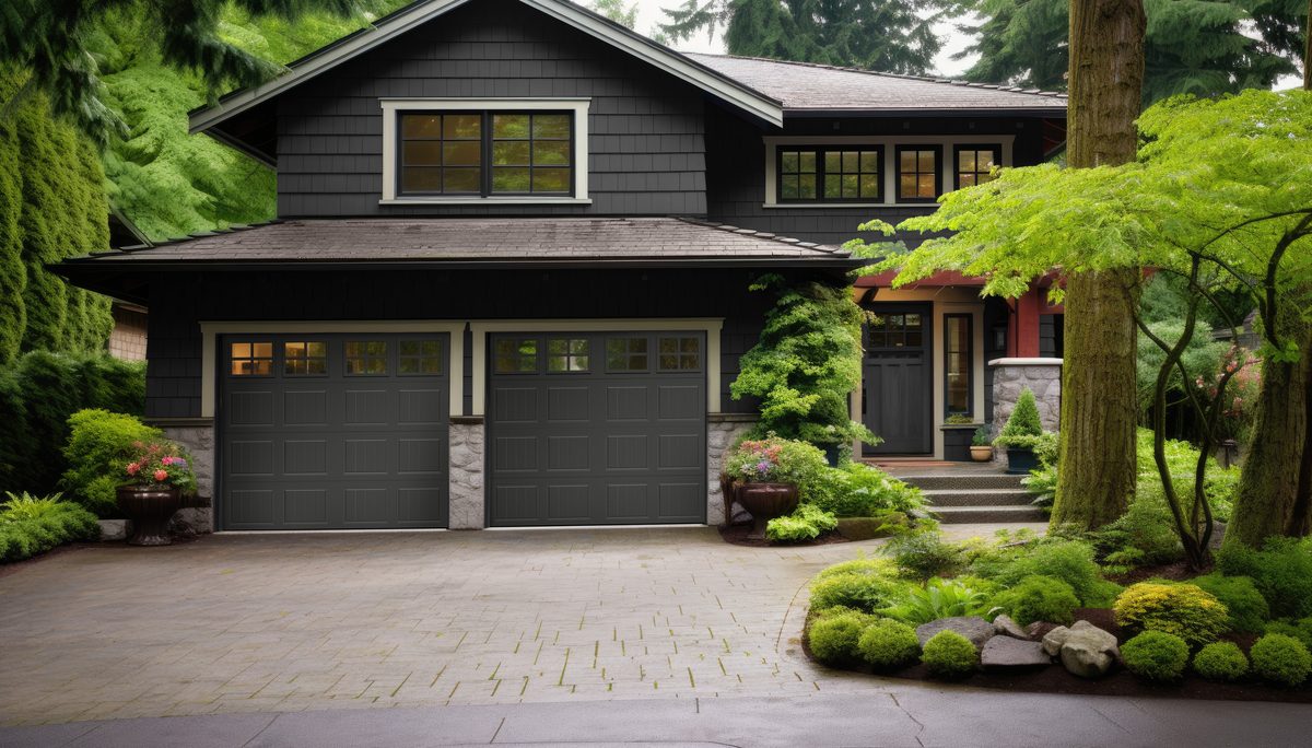 Clopay Gallery Steel carriage house style garage door